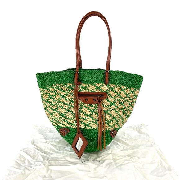 Balenciaga Raffia Tote Bag - Picture 4 of 11